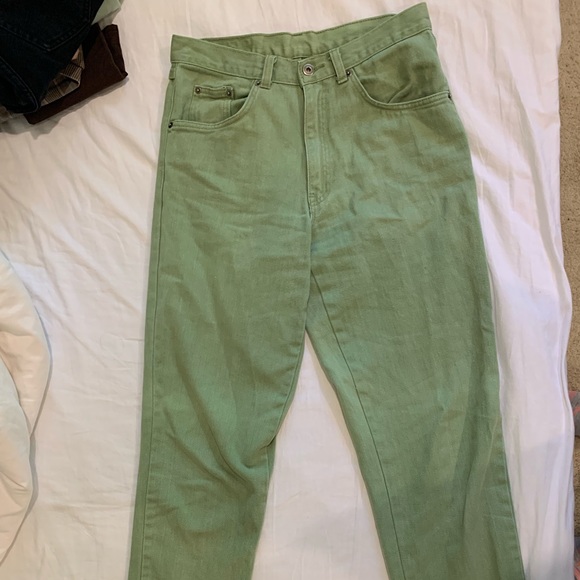 green baggy jeans - Picture 1 of 4